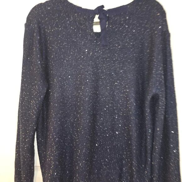 ANA Blue sequence Sweater X Large with Tag - Picture 1 of 4